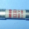 6,3A/10x38mm aR=FF CER.BEZP.660V