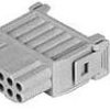 Socket contact insert, 12 pole, unequipped, crimp connection, 1103276-1