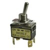 Przełącznik; dźwigniowy; T-21CS; 2*2; ON-OFF; 2 tory; 2 pozycje; bistabilny; na panel; konektory 6,3x0,8mm; 15A; 250V AC; czarny