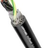 PUR motor connection cable ÖLFLEX SERVO FD zeroCM 3 G 4.0 mm², AWG 12, shielded, black, 1023472