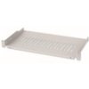 Półka 1U 255Mm Rack 19, 2 Pkt Mocowania, Perforowana, Szara