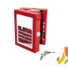 Skrzynka na klucz ewakuacyjny z zamkiem czerwona + zestaw kluczy 1498-CSA EATON