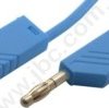 MLN 200/2.5 BL Przewód PVC 2,5mm2, 2 m, 2x(wt.+gn.)4mm, niebieski, Hirschmann, 934066102, MLN 200/2,5