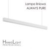 Lampa LED HanksLight,white,liniowa,alu,zwiesz,1200mm,down36W,4000K L4702110 (always pure)