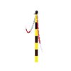 Faithfull FAICHPOSTYB Plastic Post for Chain - Yellow / Black