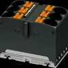 1082395 PTFIX distribution block, 6x10/S, black