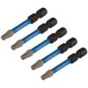 Draper Expert 05653 TX-STAR® Impact S/Driver Bits T25x50mm 1/4" Hex 5Pc