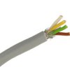 Przewód; do transmisji danych; LIYCY; 4x0,75mm2; linka; Cu; szary; PVC; okrągły; ekranowany; 300V; zwój 200m; Helukabel; RoHS