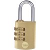 YALE Y150B/22/120/2 Padlock 22mm Combo 2 Pcs Secure Metal 4-Digit