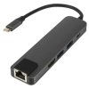 Adapter USB-C : USB-C + USB + RJ45 + HDMI