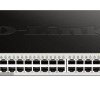 Nie Przełącznik 52-portowy , montaż: szafa RACK Gigabit 10/100/1000Mbit/s 52 4, D-Link Element inteligentny