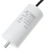 Kondensator rozruchowy do silnika 30uF 450VAC, przewody 15cm, 45x90mm