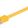 Rj45 Patchkabel, Cat 6A S/Ftp (Pimf), 500 Mhz Z Cat 7 Kable Surowym, Żółty -...