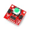Qwiic Button Red LED - moduł z przyciskiem - zielony LED - SparkFun BOB-16842