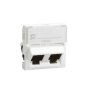 Gniazdo RJ45 Złącze RJ45 Montaż wpuszczany Cat6 Legrand