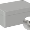 PC enclosure, (L x W x H) 120 x 80 x 55 mm, light gray (RAL 7035), IP66, 5U210500