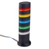 LD6A-5DQB-RYSGW Red/Yellow/Blue/Green/White Stack Light LED Tower Direct Mount 24VAC/DC IDEC