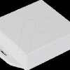 1551WXFLGY Waterproof miniature case, 80 x 80 x 22 mm, grey