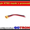 Wtyk XT60 męski z przewodem 10cm