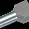 187705 Twin-Aderendhülse isoliert 2x1,0 mm²/8 mm, rot, 100er Pack