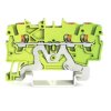 Listwa zaciskowa uziemienia WAGO 2200-1307 poziomy: 1 Zielony, Żółty 1mm² Zacisk klatkowy ATEX, IECEx