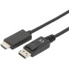 Digitus AK-340303-020-S adapter cable DisplayPort/HDMI 2m black triple shielded