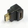 Przejście wtyk HDMI - gniazdo HDMI kątowe