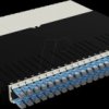 PONEX8UTPBL Cable management system, 24 Port, Cat.6a UTP, 0,8 m, blue