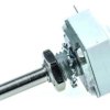 Potencjometr 1kΩ typ Obrotowy Vishay średnica wału 6,35 mm 0.5W długość wału 22.2mm Montaż panelowy, Przewlekany