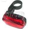 Lampa rowerowa tylna 5-LED czer. VIPOW