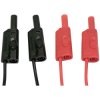 Chauvin Arnoux P01295290Z Test lead kit Ø4 mm 2 m red/black set