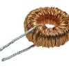 Indukcyjność; dławik drutowy pierścieniowy; DTMSS-20/0,1/6,0-V; 100uH; 6A; fi 23,5x7x9mm; pionowy; przewlekany (THT); 9mm; 0,037