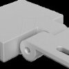 62425232 Flexline Angle bracket Profile 27-32mm, Alu 2 pcs