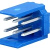 Gniazdo przewód-płytka męskie HE14 2,54mm 6-pin THT 3A 281739-3