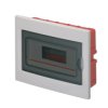 Rozdzielnica modułowa 1x12 podtynkowa drzwi transp. seria 630 IP40 320x240x80 szara EC63012 /opak. 7/