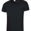 UC127 Black M Mens Workwear Poloshirt