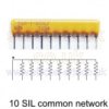 10K Ohm resistor network common rail (4610X-101-103LF) - Bourns