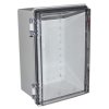 CamdenBoss CHDX8-227C X8 Series Hinged Poly Transparent Lid 300x200x150 IP66/67