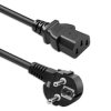 Qoltec Kabel zasilający SCHUKO IEC C13 CEE 7/7 3x1.00mm² Czysta miedź Cu 2.5m