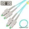 Patchcord Wielomodowy, OM3, Duplex, 3mm, 5m Extralink SC/APC-SC/APC