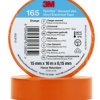 Taśma izolacyjna 15mm x 10m PVC Temflex 165 pomarańczowy 7100184728 /100szt./