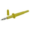 KOŃCÓWKA SONDA POMIAROWA ŻÓŁTA 20.157.3 GNIAZDO BANAN 4mm 32A 1000V AMASS