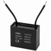 Kondensator silnikowy 1.2uF 450VAC CBB61 rozruchowy przewody