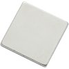 TruComponents 524740 Magnetic pad N35-202002 Silver (L x W) 20 mm x 20 mm