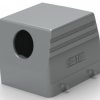 Housing, size HB32, die-cast aluminum, PG36, angled, clip locking, IP65, T1210320136-000