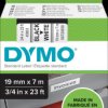 S0720830 DYMO D1 tape, 19 mm, black/white