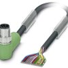 Kabel do czujników/elementów wykonawczych Phoenix Contact SAC-17P-MR/ 1,5-PVC SCO 1555305