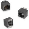 Socket, RJ45, 8 pole, 8P8C, Cat 3, solder connection, SMD, 634108149621