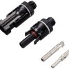 1 para wtyczek/gniazd solarnych do kabli solarnych 4/6 mm TC-12195632 TRU COMPONENTS Zawartość: 2 szt.