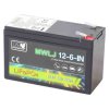 Akumulator MWLJ LiFePO4 12.8V 6Ah 76Wh IN (12-6-IN)